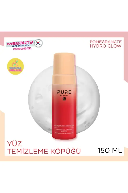 Pomegranate Hydro Glow Cleansing Foam 150 ml - PURE BEAUTY