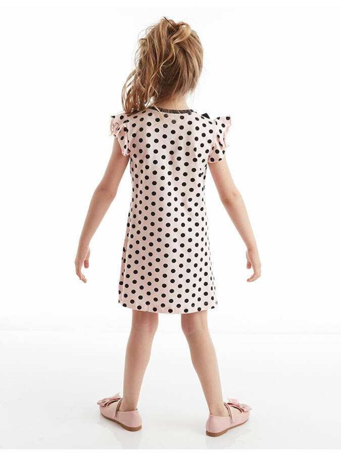 Pompom Dotted Cat Girl Dress - 2