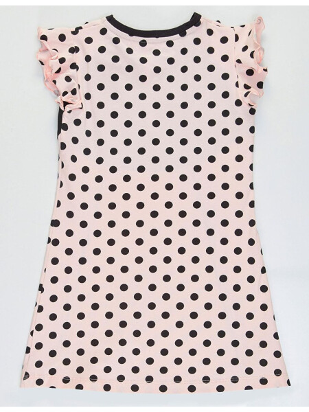 Pompom Dotted Cat Girl Dress - 4