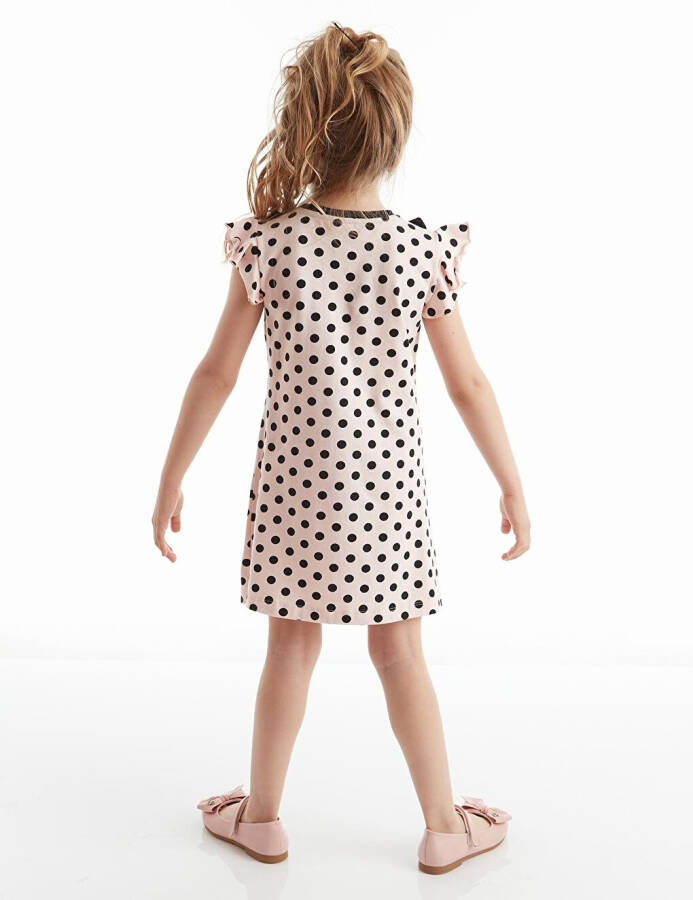 Pompom Dotted Cat Girl Dress - 7