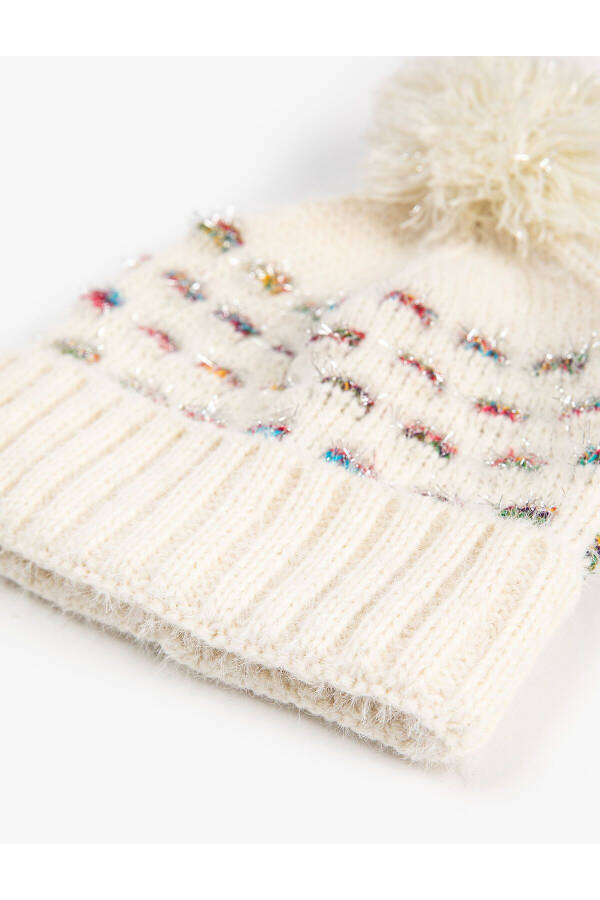 Pompom knitted beanie - 6