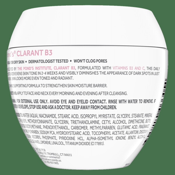 Pond's Correcting Facial Cream Clarant B3 Cream Dark Spot Corrector for Dry Skin 7 oz - 6