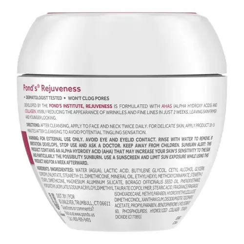 Pond's Rejuveness Anti-Ajinlar Krem, Barcha Teri Turlari Uchun Anti-Aging Yuz Namlagichi 200 gr - 8