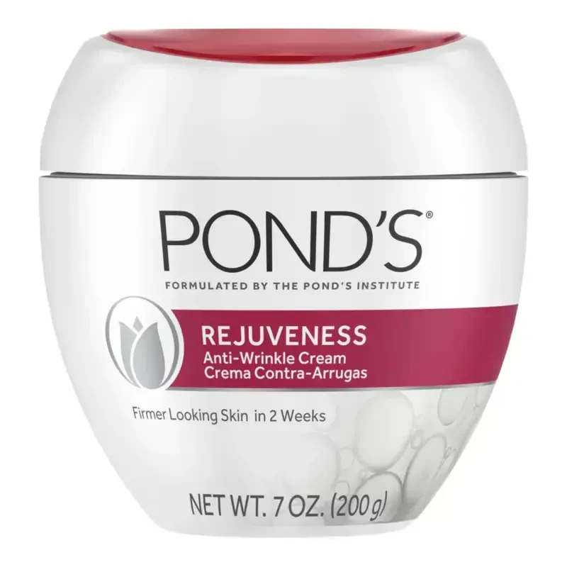 Pond's Rejuveness Anti-Wrinkle Cream, Anti Aging Face Moisturizer for all Skin 7 oz - POND'S