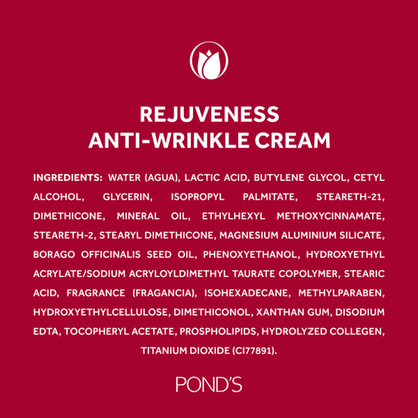 Pond's Rejuveness Anti-Wrinkle Cream, Anti Aging Face Moisturizer for all Skin 7 oz - 5