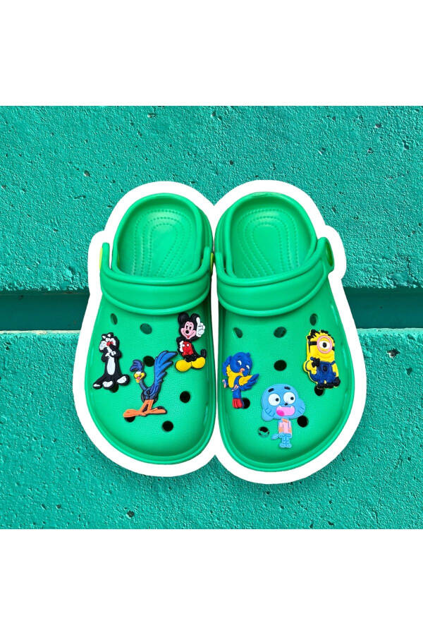 POOL-BEACH-DAILY DECORATED CHILDREN'S SLIPPERS - 7