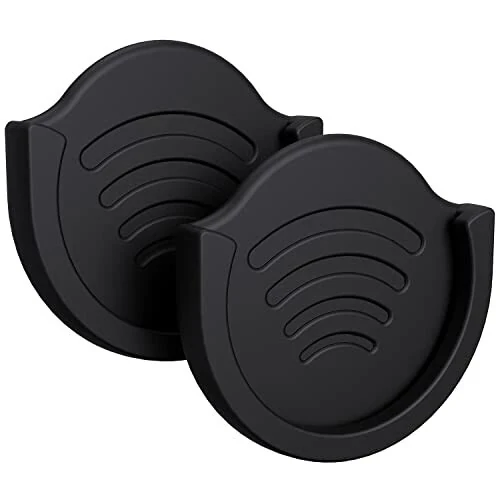 Pop-Tech Avtomobil Tutish Qo'llari Telefon Stend uchun, 2 Ta'rifi Telefon Tutqichi Katlanadigan Tutqich / Soket O'rnatish Foydalanuvchilari Uchun 3M Yopishqoq Yopishtirish O'rnini Bosadigan, Dashbordda, Uyda, Stolda, Devorda Ishlatilgan - Qora - POP-TECH