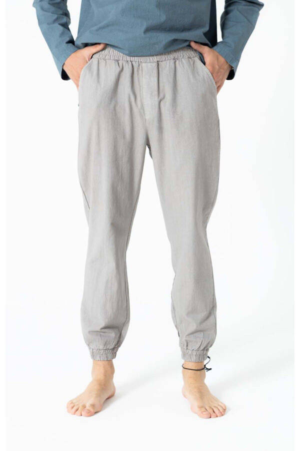 Poplin Organic Dyed Jogger Pants - 3