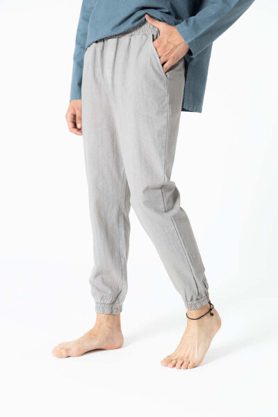 Poplin Organic Dyed Jogger Pants - 4