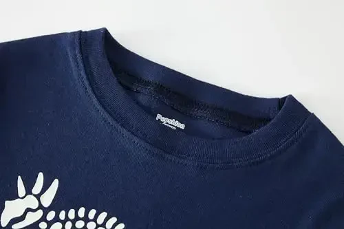 Boys Pajamas 100% Cotton Toddler 2 Piece Short Sleeve Pjs Kids Summer Sleepwear Clothes Set 3t-10t - 4