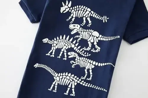 Boys Pajamas 100% Cotton Toddler 2 Piece Short Sleeve Pjs Kids Summer Sleepwear Clothes Set 3t-10t - 5