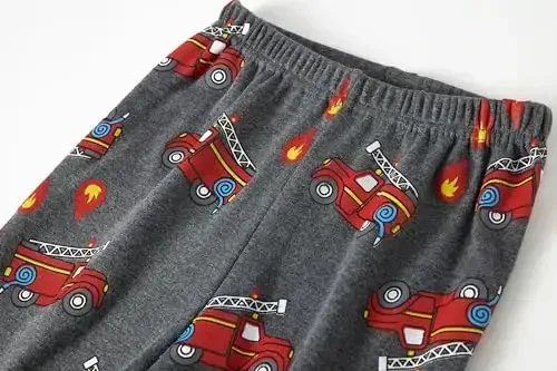 Popshion Boys Pajamas 100% Cotton Toddler 2 Piece Short Sleeve Pjs Kids Summer Sleepwear Clothes Set 3t-10t - 6