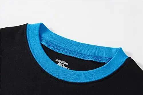 Popshion Boys Pajamas 100% Cotton Toddler 2 Piece Short Sleeve Pjs Kids Summer Sleepwear Clothes Set 3t-10t - 3