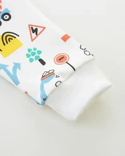 Popshion Boys Toddler Cartoon Dinosaur Hoodies Jacket Cool Long Sleeve Zipper Hooded Sport Sweatshirt Coat for Kids 1-7 Years - 6