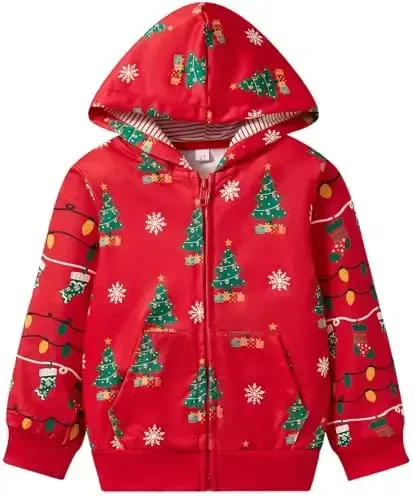 Popshion Boys Toddler Multfilm Dinozavr Kapüşonli Jeket Salqin Uzun Yengli Fermuarli Kapüşonli Sport Sviter Palto Bolalar uchun 1-7 Yillar - 1