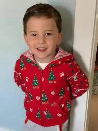 Popshion Boys Toddler Multfilm Dinozavr Kapüşonli Jeket Salqin Uzun Yengli Fermuarli Kapüşonli Sport Sviter Palto Bolalar uchun 1-7 Yillar - 3