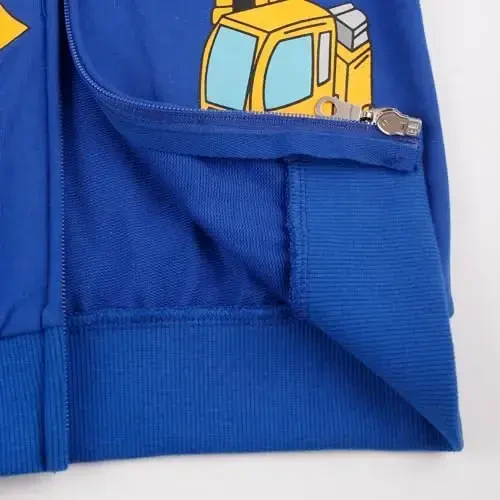 Popshion Boys Toddler Multfilm Dinozavr Kapüşonli Kurtkalar Salqin Uzun Yengli Fermuarli Kapüşonli Sport Sviter Palto Bolalar uchun 1-7 Yillar - 6