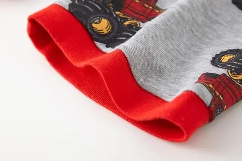 Boys Pajamas 100% Cotton Toddler 2 Piece Short Sleeve Pjs Kids Summer Sleepwear Clothes Set 3t-10t - 7