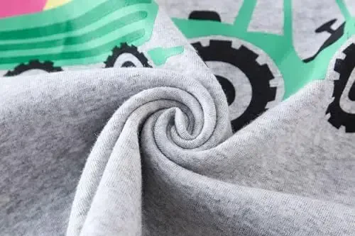 Boys Pajamas 100% Cotton Toddler 2 Piece Short Sleeve Pjs Kids Summer Sleepwear Clothes Set 3t-10t - 5