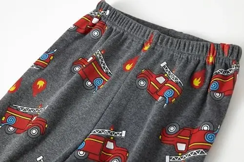 Boys Pajamas 100% Cotton Toddler 2 Piece Short Sleeve Pjs Kids Summer Sleepwear Clothes Set 3t-10t - 6