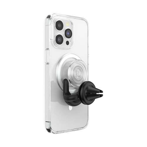 PopSockets Telefon Ulagich Avtomobil Uchun, Avtomobil Ventilyatsiya Telefon Ulagich, Avtomobil Telefon Ulagich - Qora - POPSOCKETS (1)