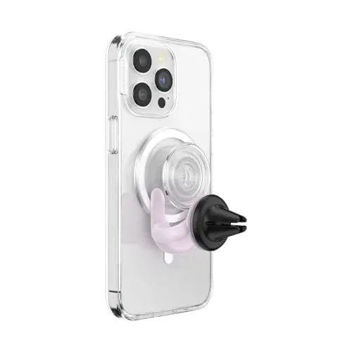 PopSockets uchun avtomobil o'rnatgichi, avtomobil ventilyatsiya teshigi uchun telefon o'rnatgichi - Orchid - 4