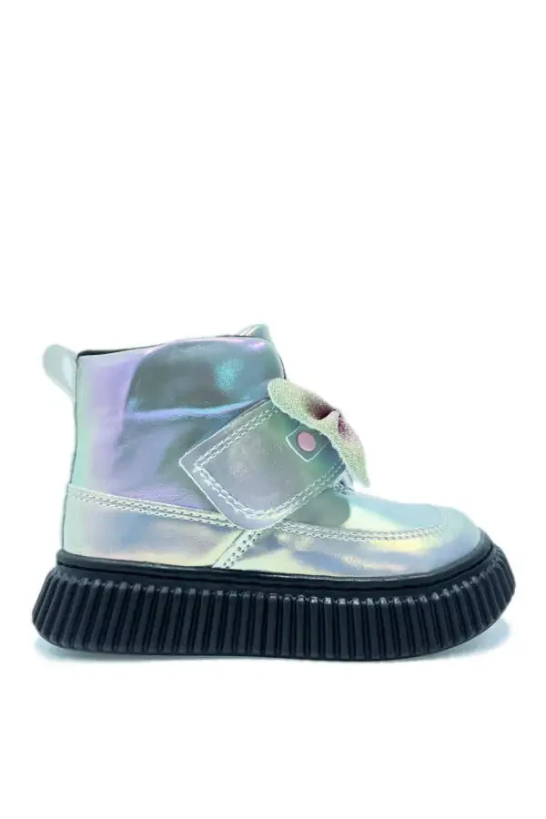 Popy Bowtie Orthopedic Girl Baby Boot Hologram - 1