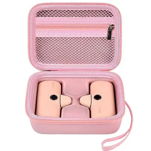 Portable Charger Power Bank Case for 2PCS Swyop/Feob/Charmast/JEJILL/LanLuk/VEGER/iWALK/Taegila/Kuulaa and More Small Charging Battery Pack - Bag Only (Pink) - 1