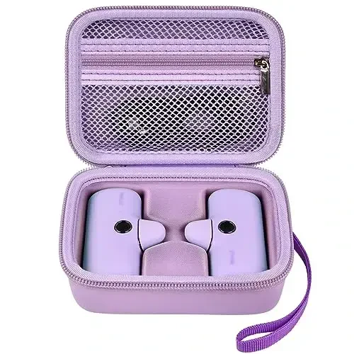 Portable Charger Power Bank Case for 2PCS Swyop/for Feob/for Charmast/for JEJILL/for LanLuk/for VEGER/for iWALK/for Taegila/for Kuulaa and More Small Charging Battery Pack - Bag Only (Purple) 