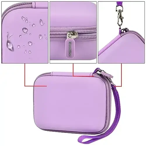 Portable Charger Power Bank Case for 2PCS Swyop/for Feob/for Charmast/for JEJILL/for LanLuk/for VEGER/for iWALK/for Taegila/for Kuulaa and More Small Charging Battery Pack - Bag Only (Purple) - 4