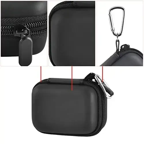 Portable Charger Power Bank Case for Swyop/for Feob/for Charmast/for JEJILL/for LanLuk/for VEGER/for iWALK/for Taegila/for Kuulaa and More Small Charging Battery Pack - Bag Only (Black) - 4