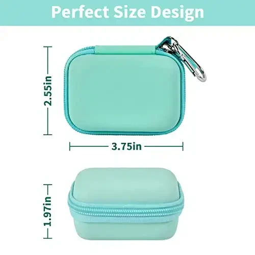 Portable Charger Power Bank Case for Swyop/for Feob/for Charmast/for JEJILL/for LanLuk/for VEGER/for iWALK/for Taegila/for Kuulaa and More Small Charging Battery Pack - Bag Only (Green) - 5