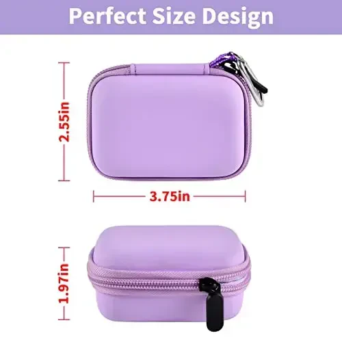 Portable Charger Power Bank Case for Swyop/for Feob/for Charmast/for JEJILL/for LanLuk/for VEGER/for iWALK/for Taegila/for Kuulaa and More Small Charging Battery Pack - Bag Only (Purple) - 5