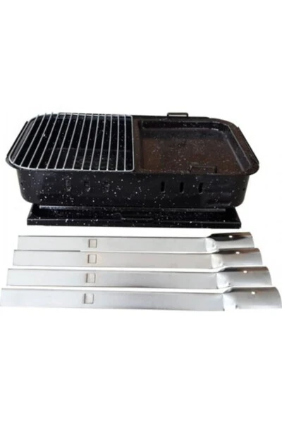 Portable Detachable Ergonomic Picnic Grill Large Size - 13