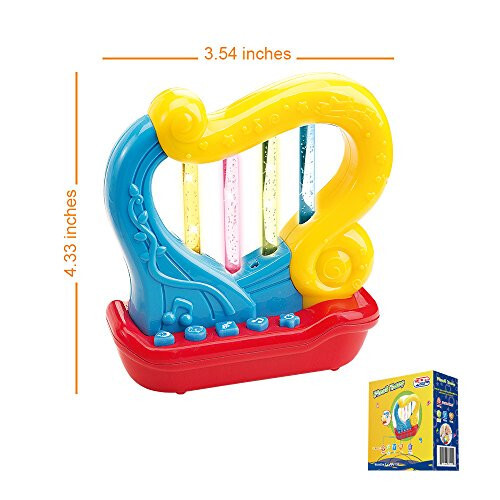 Portable First Harp Musical Instrument - Educational Toy for Children Learning and Entertainment - 2