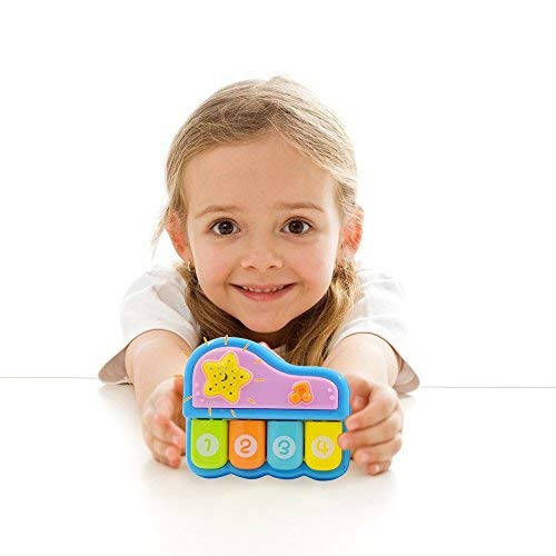 Portable First Piano. Educational Toy for Music Learning and Entertainment for Ages 9 Month to 4 Years - 6