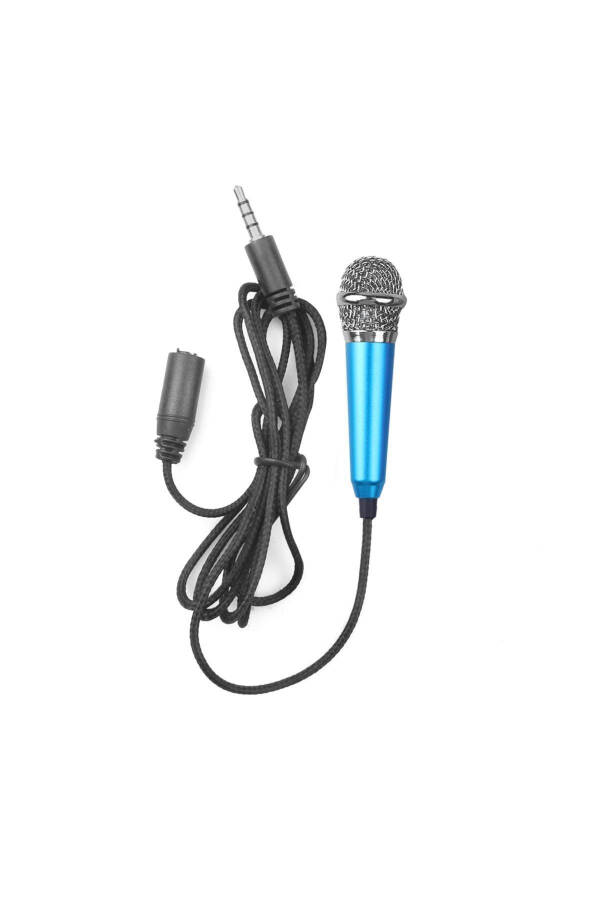Portable Karaoke Mini Microphone for Smartphone Laptop PC Desktop Microphone - 3