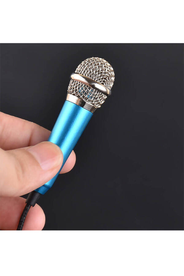 Portable Karaoke Mini Microphone for Smartphone Laptop PC Desktop Microphone - 4
