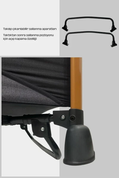 Portable, Lightweight, Bagged, Wheeled, Changing Table, Rocking PLAYPEN, PARK CRIB, BASSINET - 4