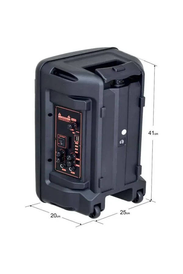 Портативная Bluetooth-колонка Party Box с функцией зарядки и караоке-микрофоном. - 2