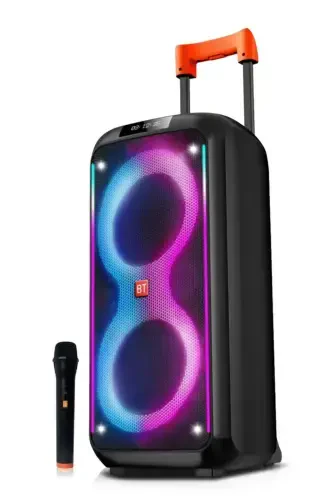 Портативная Bluetooth-колонка Party Box с функцией зарядки + караоке-микрофон - 1