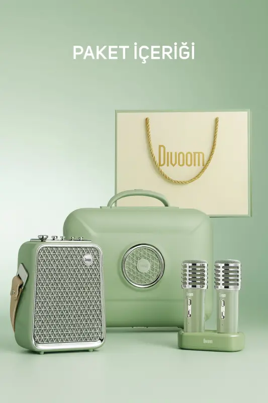 Портативная Bluetooth-колонка SongBird-HQ с двумя караоке-микрофонами, 6 звуковыми эффектами и мощностью 50 Вт. - 7