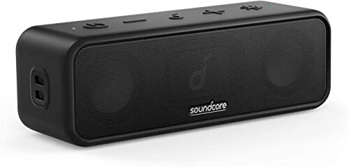 Портативная Bluetooth-колонка Soundcore Anker 3 & Motion 300, Bluetooth-колонка с беспроводным звуком Hi-Res, технология SmartTune, стереозвук 30 Вт, воспроизведение 30 Вт и водонепроницаемость IPX7 - 3