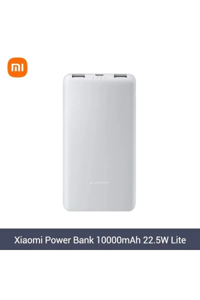 Портативное устройство быстрой зарядки 22,5 Вт Powerbank Usb-c 10000 мАч с зарядкой от Type-c - XIAOMI