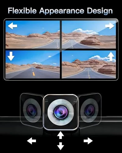 Портативный беспроводной CarPlay сенсорный экран для автомобиля: 4K Apple CarPlay и Android Auto экран с 4K видеорегистратором/1080p задней камерой/GPS-навигацией/Bluetooth/зеркальным отображением/AirPlay (10.26 дюймов) - 5