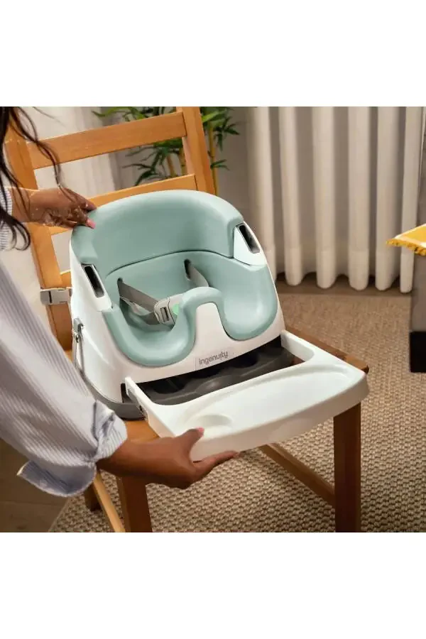 Портативный детский стульчик для кормления Baby Base Mist - 1