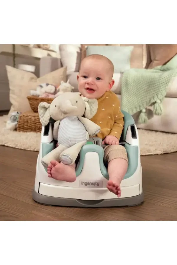 Портативный детский стульчик для кормления Baby Base Mist - 5