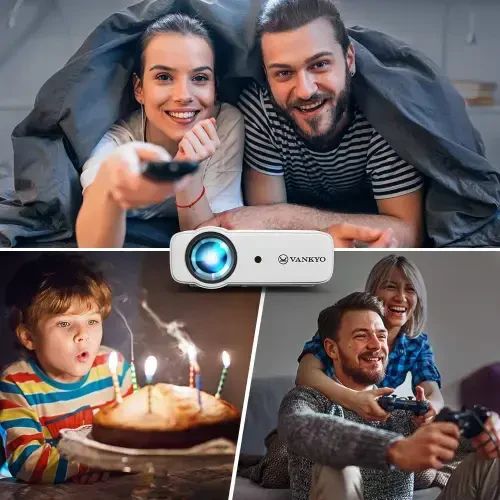 Портативный кинопроектор VANKYO Leisure D30 со встроенным динамиком, 236-дюймовый дисплей - 8