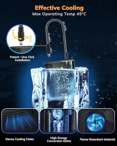 Портативный компрессор UpBeatPlus T1, 160 PSI, в 4 раза быстрее, беспроводной, с манометром, для авто, мото, вело, мячей. - 4