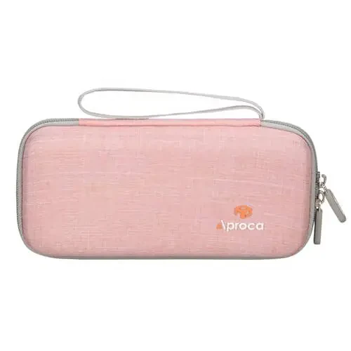 Портативный защитный чехол Aproca Pink Hard Storage, для Casio fx-9750GIII, стандартный графический калькулятор - 3